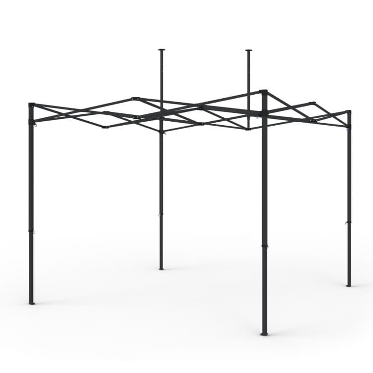 paramondo Gestell für Faltpavillon Premium Plus | 4,5 x 3 m, anthrazit, 40 mm Stahlrahmen