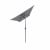 paramondo parajuna - kleiner Sonnenschirm knickbar | 2,3 x 1,3 m, rechteckig, grau