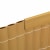 JAROLIFT PVC Abdeckprofil für Sichtschutzmatten | 1 m Länge, bambus