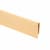 JAROLIFT PVC Abdeckprofil für Sichtschutzmatten | 1 m Länge, bambus