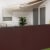 JAROLIFT PVC Abdeckprofil für Sichtschutzmatten | 3 m Länge, braun