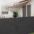 JAROLIFT PVC Abdeckprofil für Sichtschutzmatten | 3 m Länge, grau