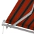 paramondo Gelenkarmmarkise Basic 2000 | 2,5 x 1,5 m / Gestell: weiß / Stoff: Multi, rot-schwarz