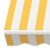 paramondo Gelenkarmmarkise Basic 2000 | 3 x 2,5 m / Gestell: weiß / Stoff: Block, gelb-weiß