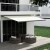 paramondo Kassettenmarkise Curve 2000 | 5,95 x 3,5 m / Gestell: anthrazit / Stoff: Uni, creme-weiß