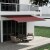 paramondo Kassettenmarkise Curve 2000 | 5,95 x 3,5 m / Gestell: anthrazit / Stoff: Uni, weinrot