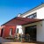 paramondo Kassettenmarkise Curve 2000 | 5,95 x 3,5 m / Gestell: anthrazit / Stoff: Uni, weinrot