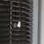 VICTORIA M Aluminium Jalousie | 40 x 130 cm, schwarz glänzend