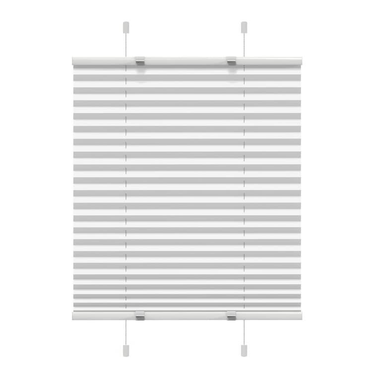 VICTORIA M EasyFix Plissee | 100 x 100 cm, weiß