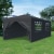 paramondo Steckpavillon SP-3 | 6 x 3 m, anthrazit