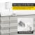 VICTORIA M EasyFix Plissee | 110 x 120 cm, beige