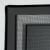 JAROLIFT Insektenschutz-Spannrahmen BrushLine 2000 für Fenster | 70 x 150 cm, anthrazit