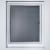 JAROLIFT Insektenschutz-Spannrahmen BrushLine 2000 für Fenster | 90 x 150 cm, weiß