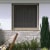 JAROLIFT Insektenschutz-Spannrahmen BrushLine 2000 für Fenster | 90 x 150 cm, weiß