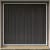 JAROLIFT Insektenschutz-Spannrahmen BrushLine 2000 für Fenster | 90 x 150 cm, weiß