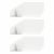 paramondo Dachsparrenhalterung für Kassettenmarkise Curve 2000 | weiß, 3 Stück