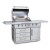 Mayer Barbecue ZUNDA Gasgrill MGG-442 Premium mit Backburner