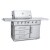 Mayer Barbecue ZUNDA Gasgrill MGG-442 Premium mit Backburner
