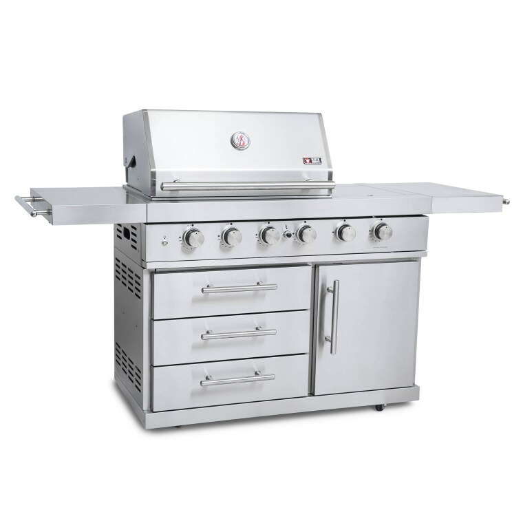 Mayer Barbecue ZUNDA Gasgrill MGG-442 Premium mit Backburner