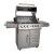 Mayer Barbecue ZUNDA Gasgrill MGG-342 Master mit Backburner