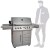 Mayer Barbecue ZUNDA Gasgrill MGG-342 Master mit Backburner