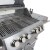 Mayer Barbecue ZUNDA Gasgrill MGG-342 Master mit Backburner