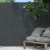 JAROLIFT PVC Sichtschutzmatte | 100 x 400 cm, grau