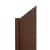 JAROLIFT PVC Sichtschutzmatte | 120 x 700 cm (2-teilig), braun