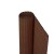 JAROLIFT PVC Sichtschutzmatte | 120 x 900 cm (2-teilig), braun
