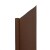 JAROLIFT PVC Sichtschutzmatte | 120 x 1000 cm (2-teilig), braun