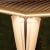 pergomondo Gardinenschienenset für Pergola mit Lamellendach | 3 x 3 m, weiß