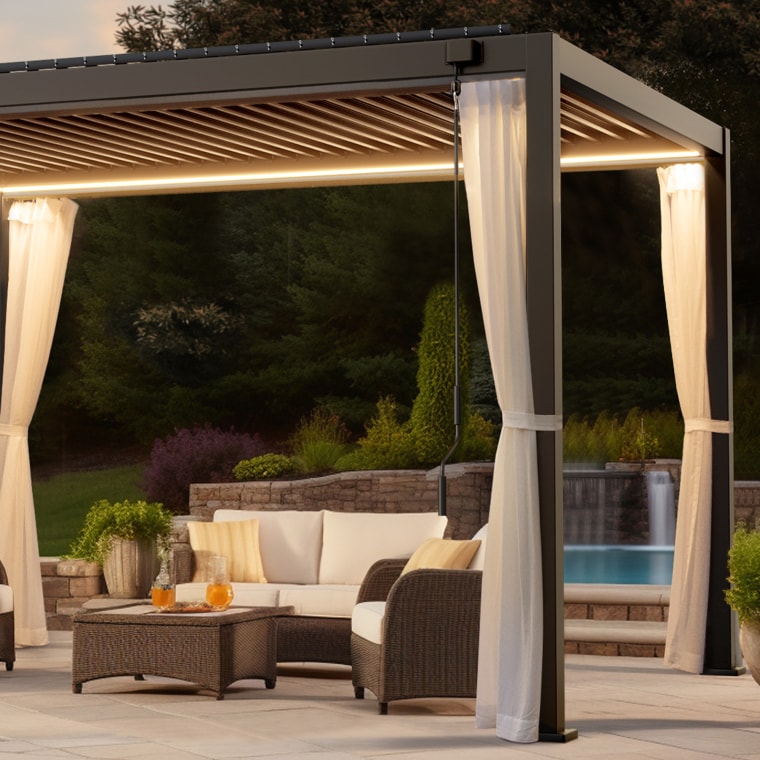 Pergola mit Lamellendach » jetzt kaufen