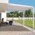 pergomondo Pergola mit Lamellendach | 3 x 3 m, weiß