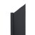 JAROLIFT PVC Sichtschutzmatte | 120 x 1000 cm (2-teilig), grau