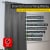 Home Wohnideen BLACKY Brandschutz-Vorhang B1 mit Kombiband | verdunkelnd, 135 x 245 cm, grau, 2 Stück