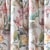 Verdi Collection Vorhang mit Schlaufenband - Blumenmuster | blickdicht, 140 x 245 cm, multicolor, 2 Stück