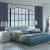 Home Wohnideen ESKIMO Thermo-Vorhang mit Kombiband | blickdicht, 135 x 245 cm, blau, 2 Stück