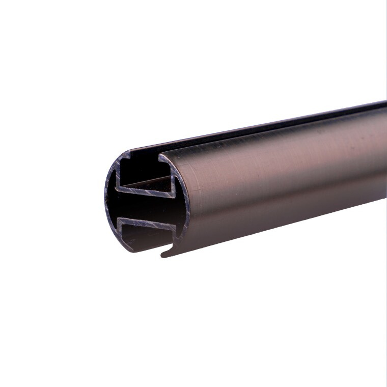 VICTORIA M Gardinenstange mit Innenlauf | ⌀ 19 mm, 120 cm Länge, rot-bronze gebürstet
