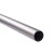 VICTORIA M Gardinenstange Set | 1-läufig, ⌀ 19 mm, 160 cm, silber + Decke, Kappe, Ring