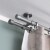 VICTORIA M Gardinenstange Set | 2-läufig, ⌀ 19 mm, 120 cm, silber + Decke, Kappe