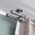 VICTORIA M Gardinenstange Set | 2-läufig, ⌀ 19 mm, 200 cm, silber + Decke, Kappe
