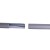 VICTORIA M Gardinenstange Set | 2-läufig, ⌀ 19 mm, 120 cm, silber + Wand, Kugel-Ball