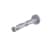 VICTORIA M Gardinenstange Set | 2-läufig, ⌀ 19 mm, 280 cm, silber + Wand, Kugel-Ball