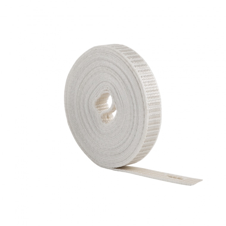 JAROLIFT Rollladenwendegurt - Gurtband / 14 mm Gurtbreite | 4,5 m Länge / beige-grau