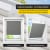 Jalousiescout Pure Wabenplissee | verdunkelnd, 45 x 160 cm, grau