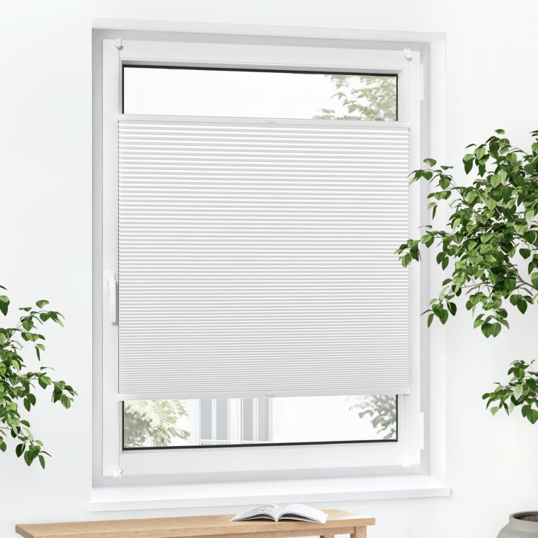 Jalousiescout Pure Wabenplissee | verdunkelnd, 60 x 190 cm, weiß