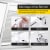 Jalousiescout Pure Plissee | Premium, Polyester-Stoff, 105 x 200 cm, weiß