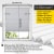 Jalousiescout Pure Plissee | Premium, Polyester-Stoff, 40 x 160 cm, grau