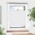 Jalousiescout Pure Plissee | Premium, Polyester-Stoff, 60 x 130 cm, weiß