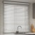 VICTORIA M KAYA Jalousie in Holzoptik 35 mm | 80 x 130 cm, weiß
